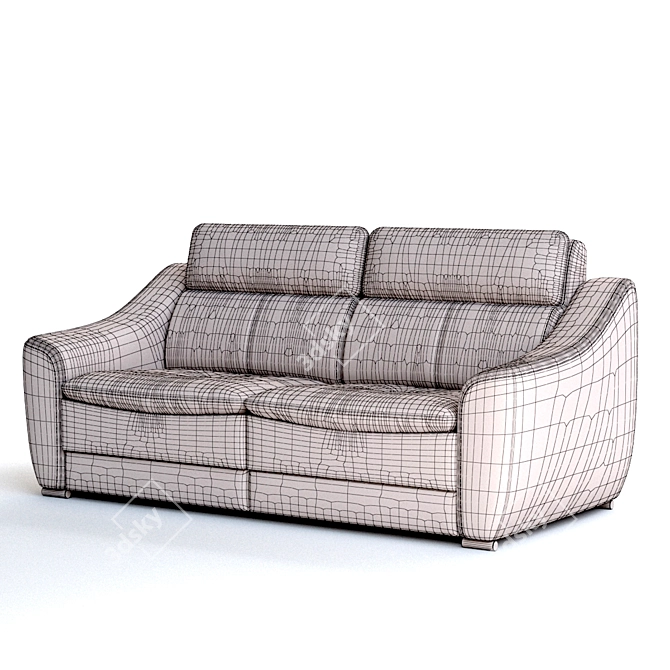 Nieri Dakota 3-Seater Sofa 3D model image 3