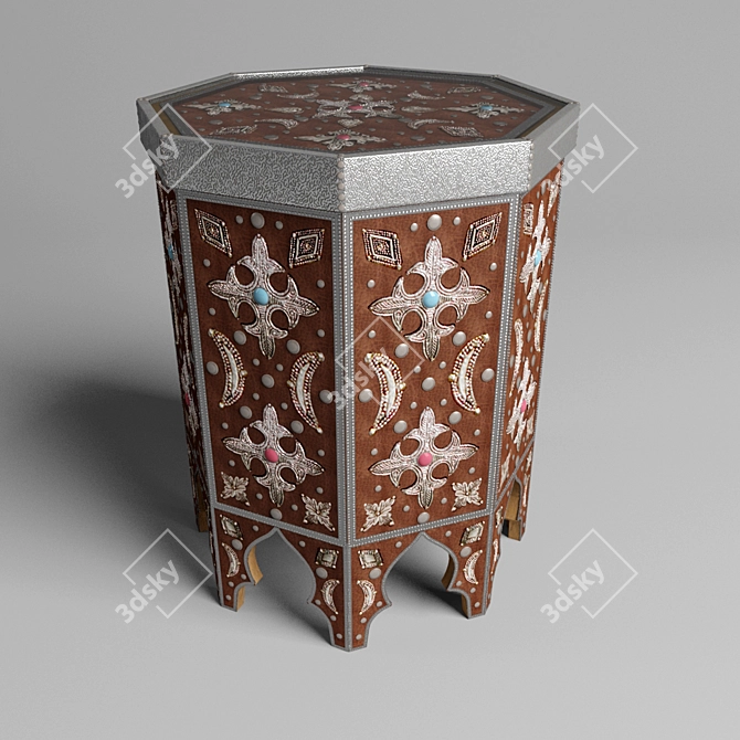 Elegant Macaluso German Coffee Table 3D model image 1