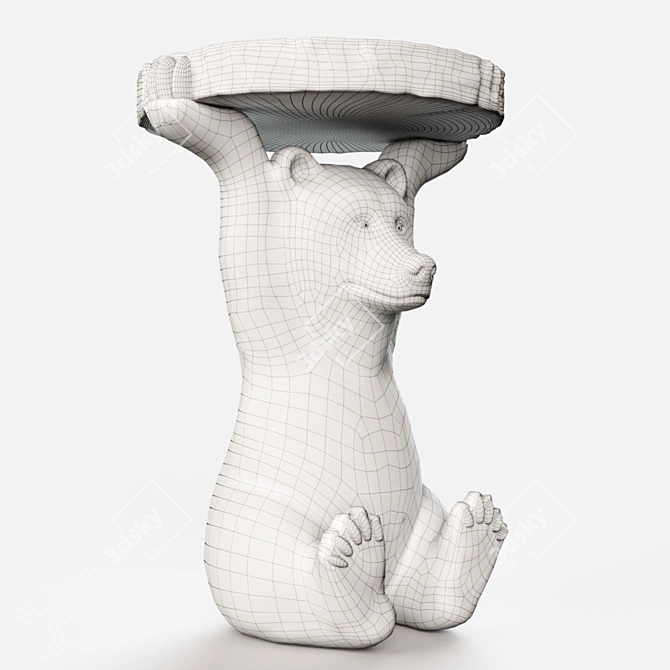Kare Bearing Table: 400x580x400 3D model image 3
