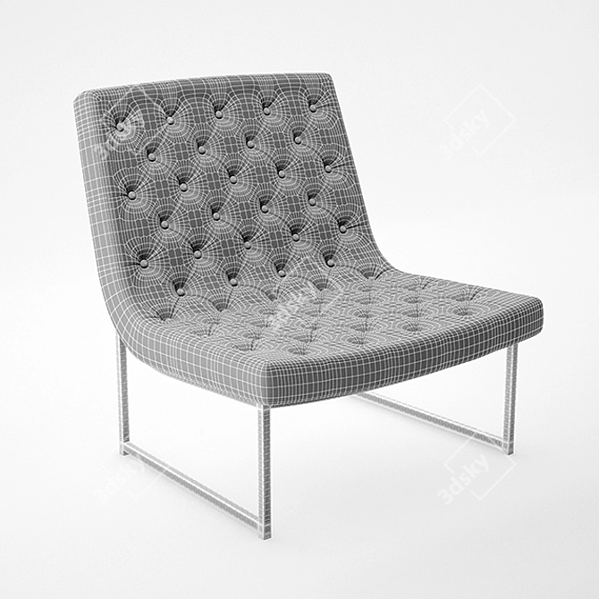 Toro Deluxe Chair: Modern, Versatile, Stylish 3D model image 3