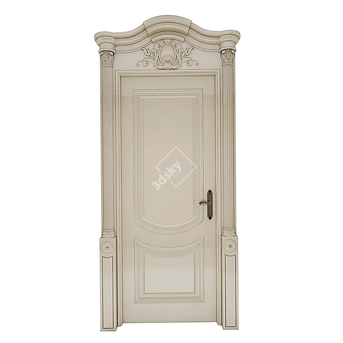 Modern Door Design 3D model image 1