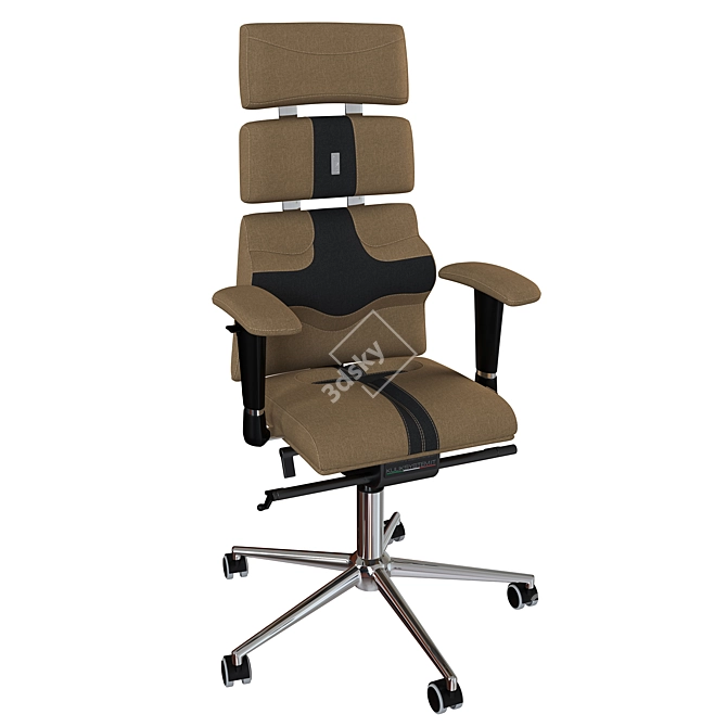 Azur Armchair: Pyramid Kulik System 3D model image 1