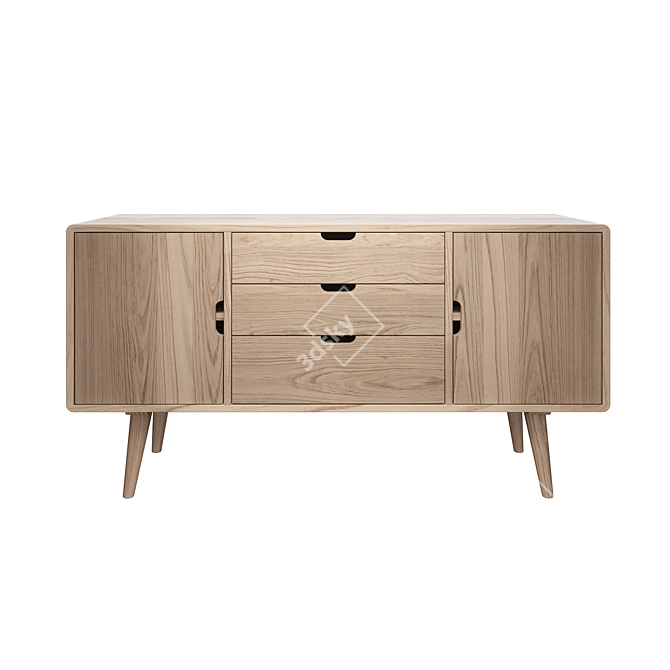 Jackson N2 Chest of Drawers 3D model image 2