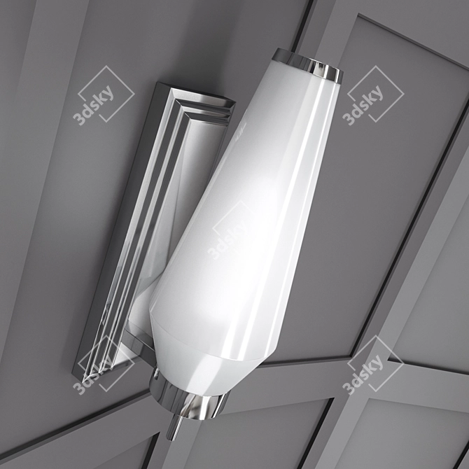 Elegant Alerion Sconce 3D model image 3