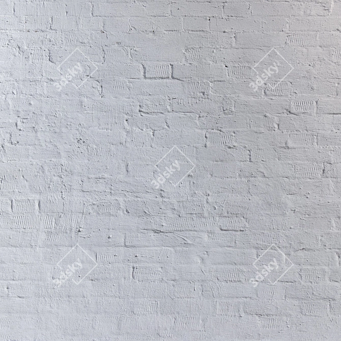 Seamless 4K Brick Texture 3D model image 3