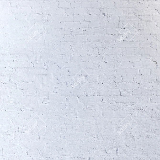 Seamless Brick Texture: 4K Material 3D model image 3