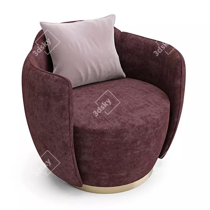 Elegant Audrey M: Capital Collection 3D model image 1
