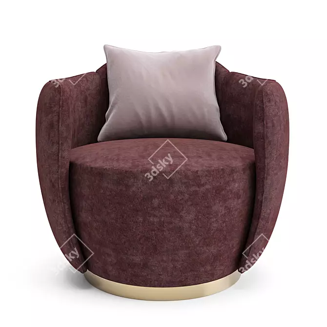 Elegant Audrey M: Capital Collection 3D model image 2