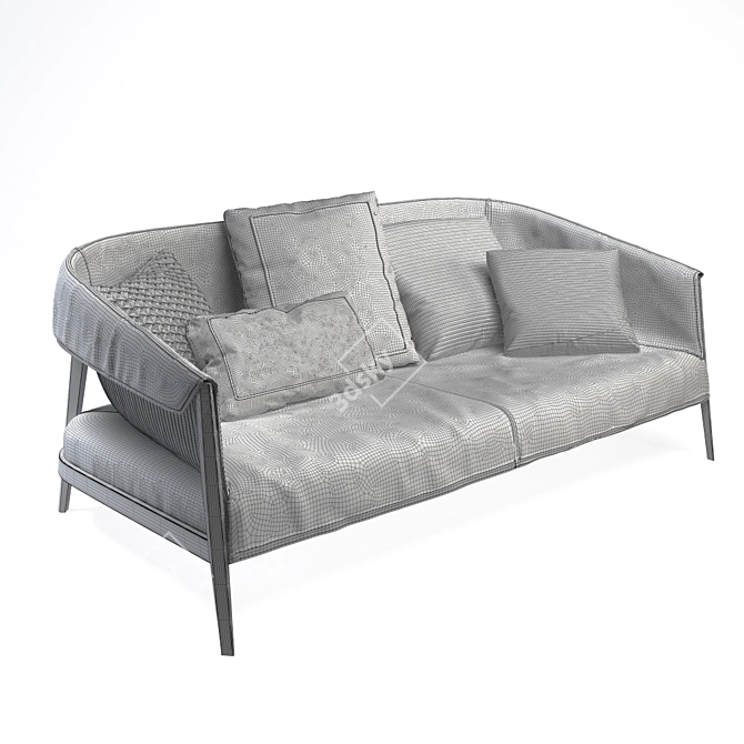 Frigerio Burton Sofa 3D model image 3