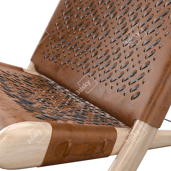 Luxury Louis Vuitton Palaver Chair 3D model image 2