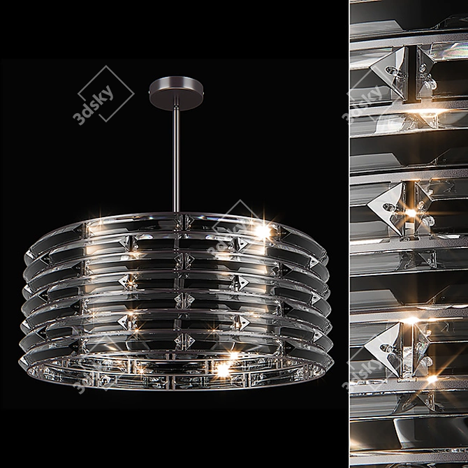 Amerigo Lightstar Chandelier 3D model image 1