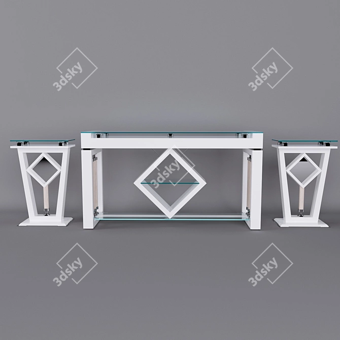 Designer's Console Oreon 3D model image 1