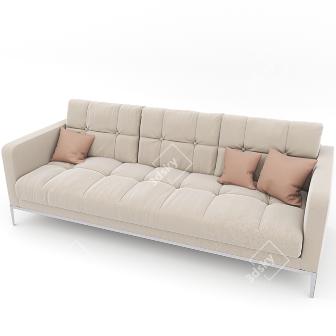 Timeless Elegance: AC Lounge 3D model image 1