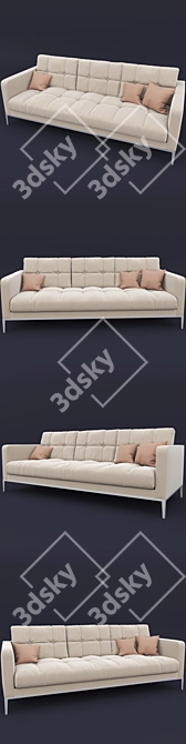 Timeless Elegance: AC Lounge 3D model image 2