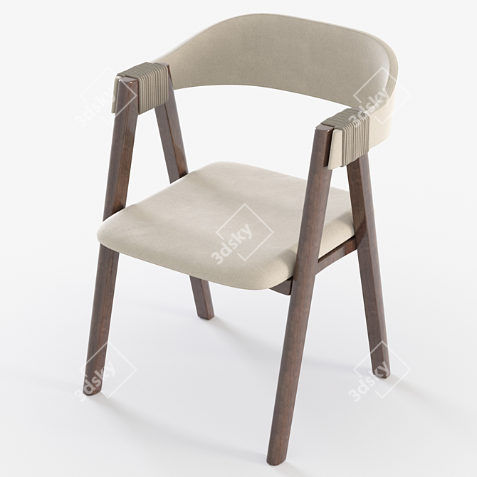 Corona Unwrapped: Mathilda Chair 3D model image 1