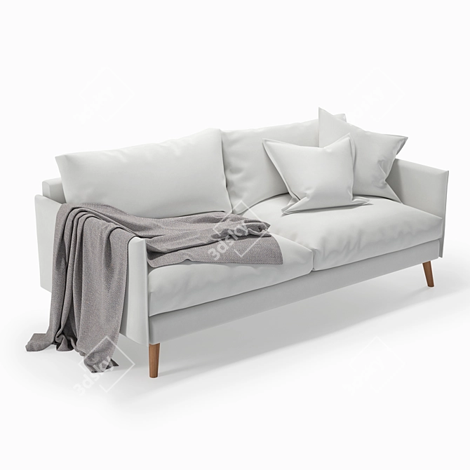 Bellus Cumulus Sofa: Elegant Comfort for Your Home 3D model image 1