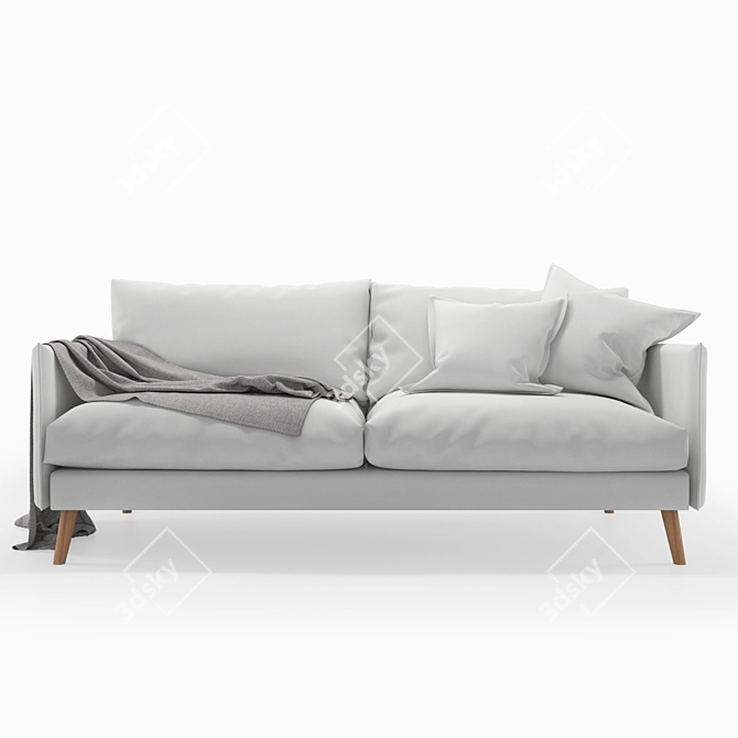 Bellus Cumulus Sofa: Elegant Comfort for Your Home 3D model image 2