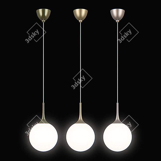 81302x Globo Lightstar Pendant Light 3D model image 2