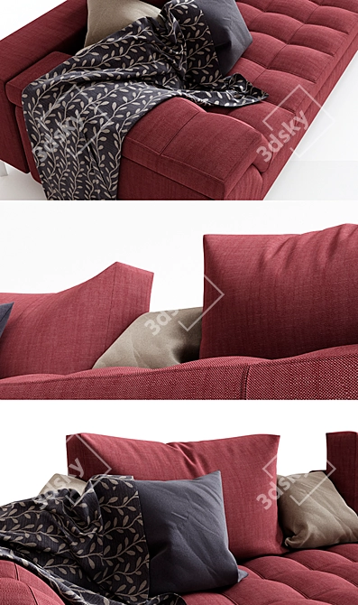 Casadesus Sofa CINE: Comfort and Chic 3D model image 2