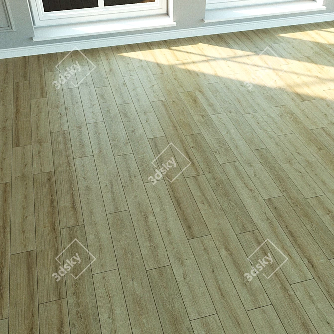 Evoke Trend Oak Laminate 3D model image 2