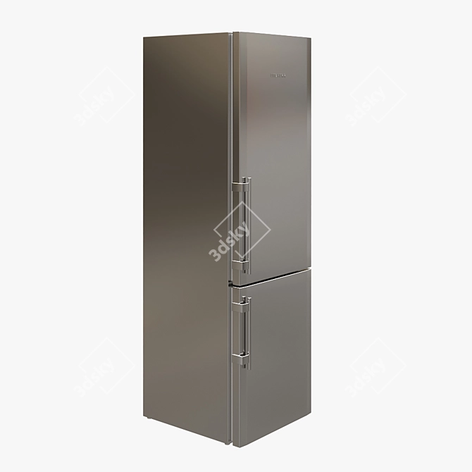 Liebherr CBS 1360: Precise 3D Model & Versatile Rendering Formats 3D model image 2