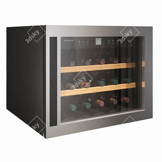 Premium Liebherr Wine Fridge: Stylish HWS 1800 3D model image 2