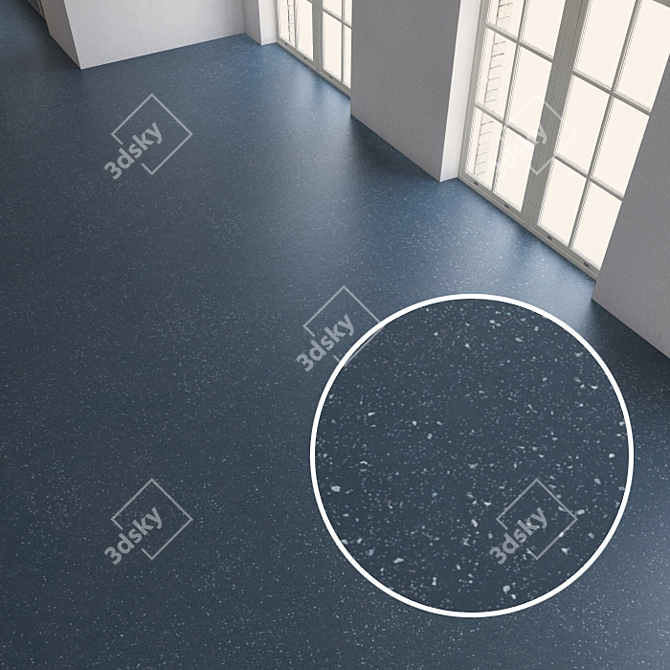 Vinyl Floor Tiles 3D model image 1