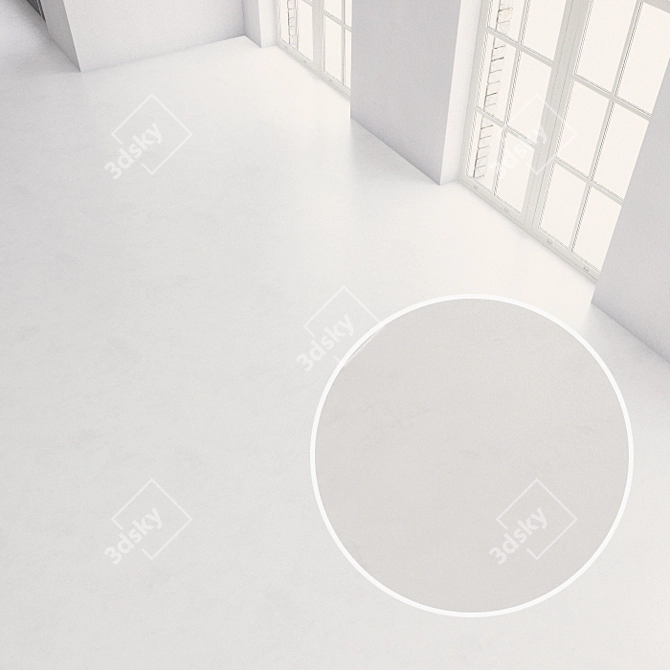 Tarkett Seamless Vinyl Flooring 3D model image 1