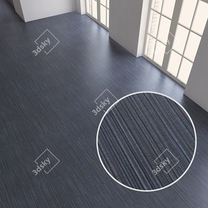 Seamless Tarkett Vinyl Flooring 3D model image 1