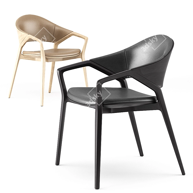 Elevate Your Space: 133 Ico Chairs 3D model image 4