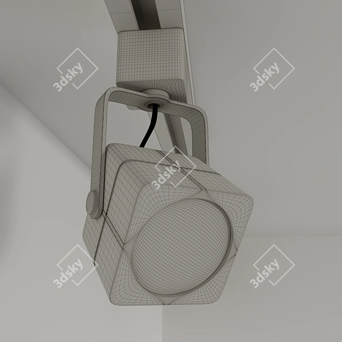 Versatile Multiband Ceiling Light 3D model image 3
