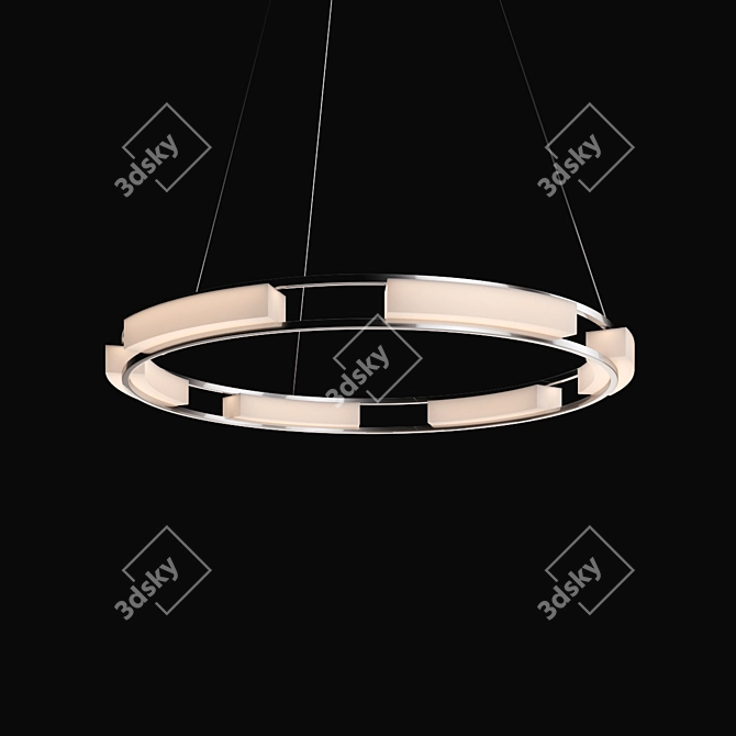 Fanton Collection: Sleek & Stylish Tire Stands 3D model image 1