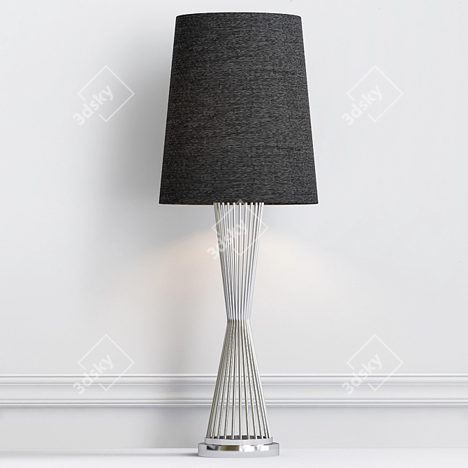 Elegant Holmes Table Lamp 3D model image 1