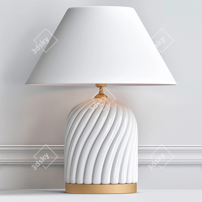 Savona Eichholtz Table Lamp 3D model image 1