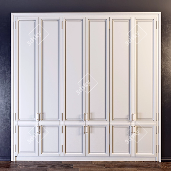 10-Door Cabinet 3D model image 1