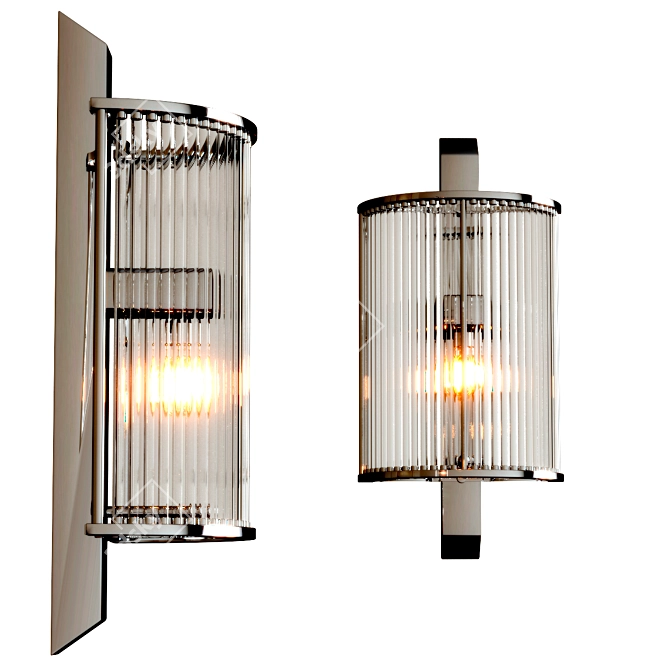 Oakley Eichholtz Wall Lamp - Elegant Illumination 3D model image 1