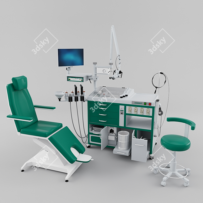 Advanced ENT Workstation 3D model image 1