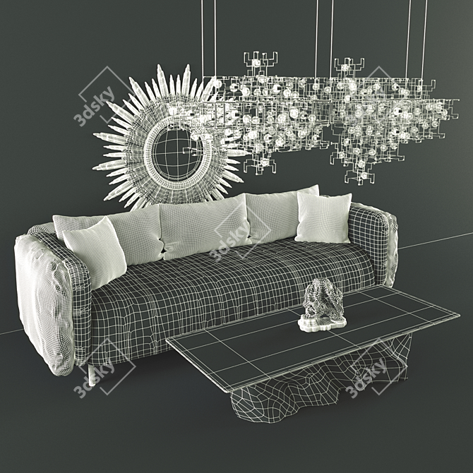 Imperfectio Sofa by Boca do Lobo 3D model image 2