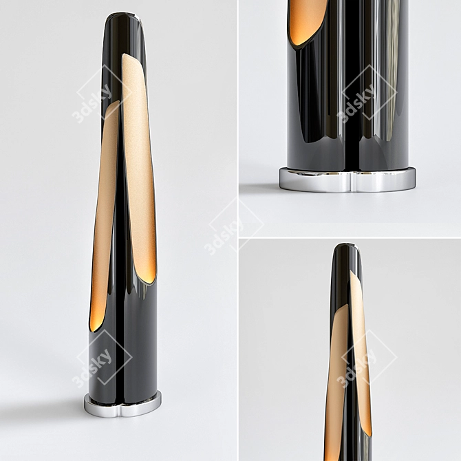 Delightful Light Sculpture 3D model image 1