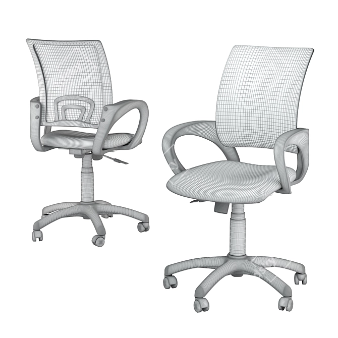 Modern NETWORK GTP Chair 3D model image 3