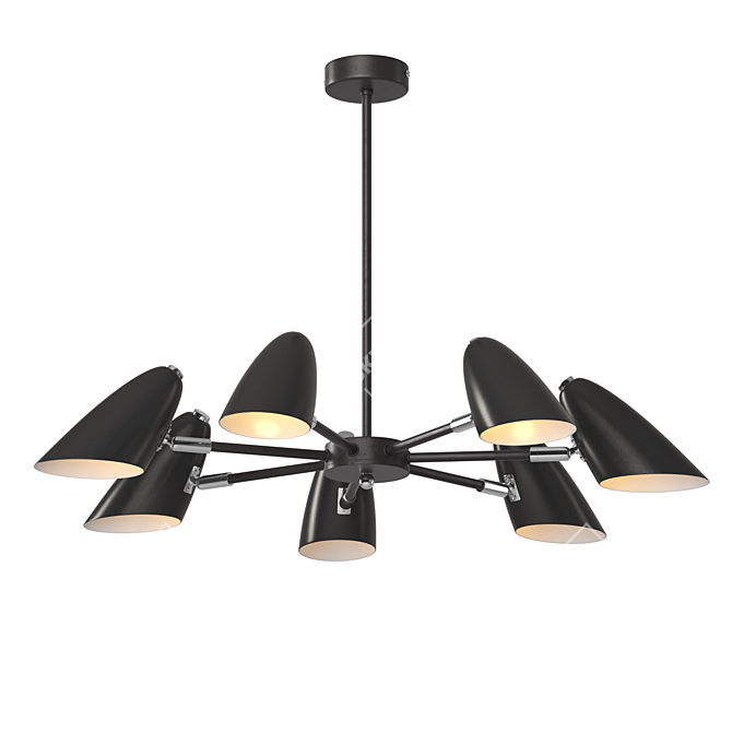 Freya Aida FR5852-CL-07 Chandelier 3D model image 1