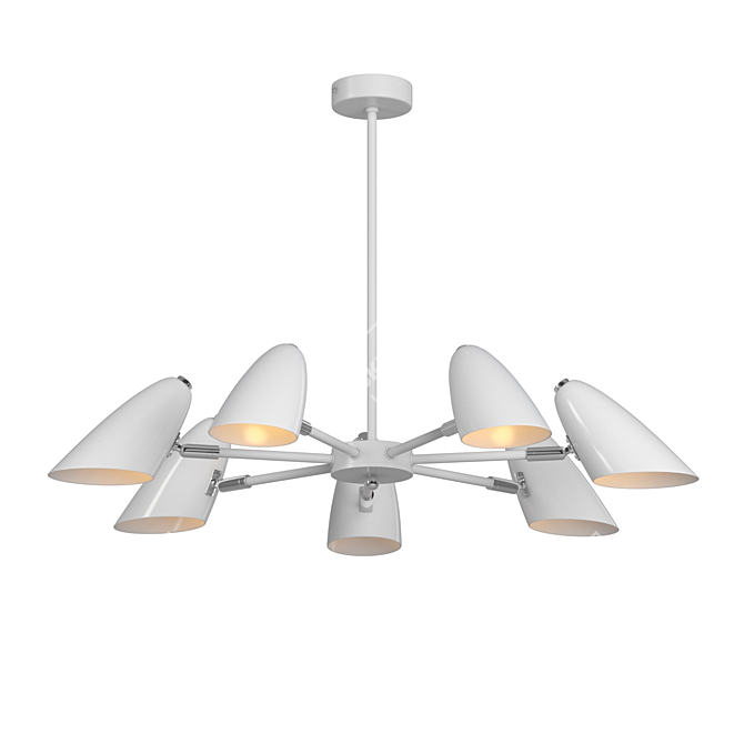 Freya Aida FR5852-CL-07 Chandelier 3D model image 2