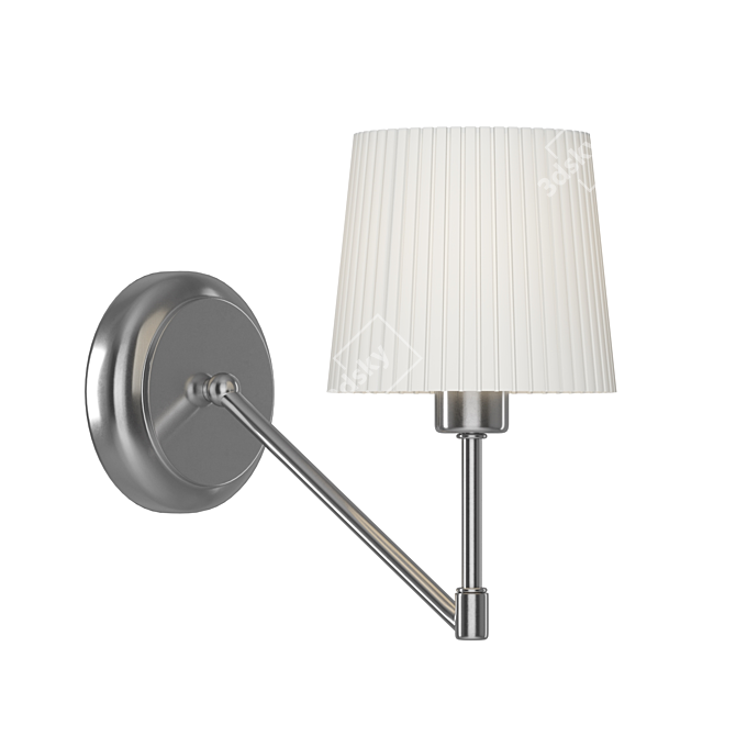 Title: Elegant Freya Christina Wall Sconce 3D model image 1