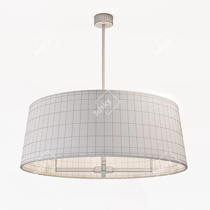 Tourah 6 Large Pendant Light 3D model image 3