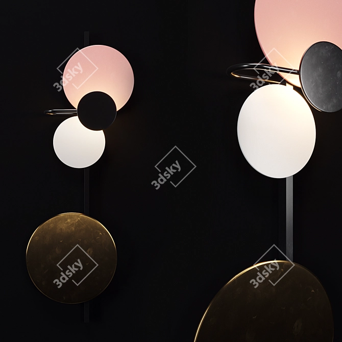 Illuminating Planetary Elegance 3D model image 1