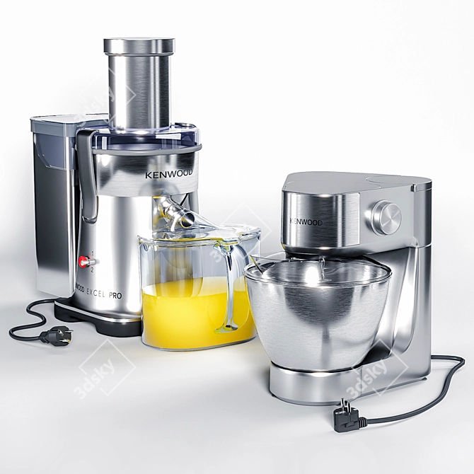 Kenwood KM287 Kitchen Appliance Set 3D model image 1