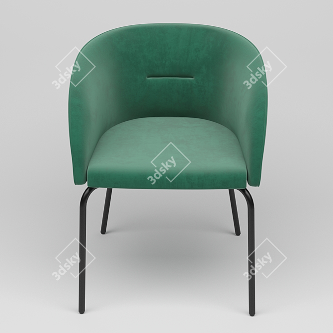 Connubia Rosie Soft Chair 3D model image 2