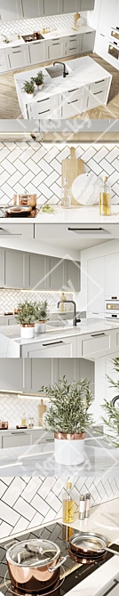 Nolte Frame - Sleek Kitchen Essentials 3D model image 2