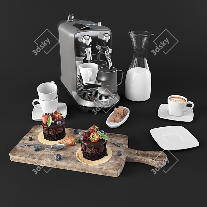 Nespresso Creatista Uno: Perfect Espresso in Seconds 3D model image 1