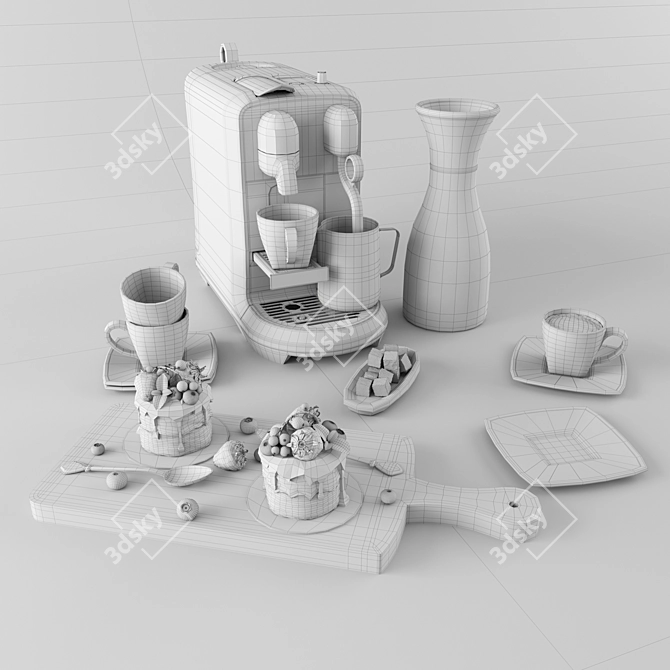 Nespresso Creatista Uno: Perfect Espresso in Seconds 3D model image 3